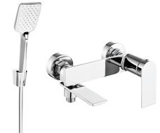 Mexen Zero R62 robinet de baignoire avec ensemble de douche, chromé - 7113R62-00
