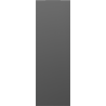 Radiateur plat Mexen VS20S 1400 x 400 mm, raccordement à l'eau inférieure, 712 W, anthracite - W6VS20S-140-040-66