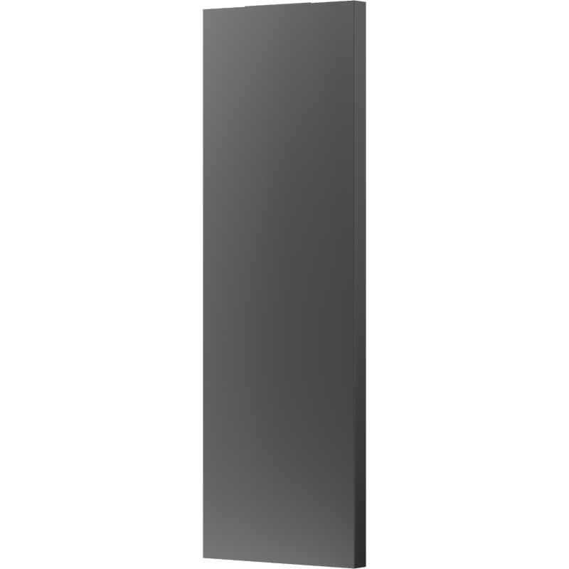 Radiateur plat Mexen VS20S 1400 x 400 mm, raccordement à l'eau inférieure, 712 W, anthracite - W6VS20S-140-040-66