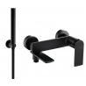 Mexen Zero R70 robinet de baignoire avec ensemble de douche, noir - 7113R70-70