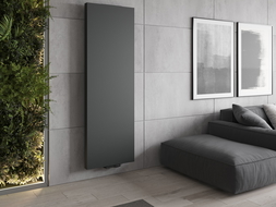 Mexen Flat VS20S radiateur panneau 1800 x 400 mm, raccordement central inférieur, 872 W, anthracite - W6VS20S-180-040-66