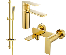 Mexen Zero DQ02 ensemble de bain, doré - 71103DQ02-50