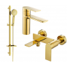Mexen Zero DQ40 ensemble de bain, doré - 71103DQ40-50
