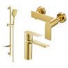 Mexen Zero DF62 ensemble de douche, or - 71104DF62-50