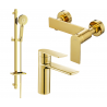 Mexen Zero Ensemble de douche DQ40, doré - 71104DQ40-50