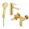 Mexen Zero R40 ensemble de baignoire, or - 71103R40-50