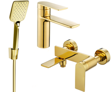 Mexen Zero R62 ensemble de baignoire, doré - 71103R62-50