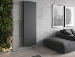 Mexen Flat VR20S radiateur à panneaux 1400 x 400 mm, raccordement inférieur centrales, 712 W, anthracite - W6VR20S-140-040-66