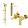 Mexen Zero Ensemble de baignoire DQ40, doré - 7113DQ40-50
