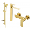 Mexen Zero DF62 ensemble de douche, doré - 71114DF62-50