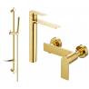 Mexen Zero DF70 ensemble de douche, doré - 71114DF70-50