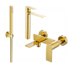 Mexen Zero R70 ensemble de bain, doré - 71113R70-50
