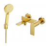 Mexen Zero R40 robinet de baignoire avec ensemble de douche, doré - 7113R40-50