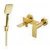 Mexen Zero R62 robinet de baignoire avec ensemble de douche, doré - 7113R62-50