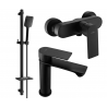 Mexen Royo DQ62 ensemble de douche, noir - 72204DQ62-70