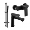 Mexen Royo DQ72 ensemble de douche, noir - 72204DQ72-70