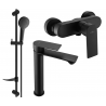 Mexen Royo DF05 ensemble de douche, noir - 72214DF05-70