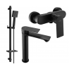 Mexen Royo DQ45 ensemble de douche, noir - 72214DQ45-70