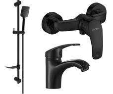 Mexen Fabia DF62 ensemble de douche, noir - 746504DF62-70