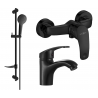 Mexen Fabia DF05 ensemble de douche, noir - 746504DF05-70