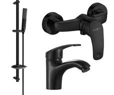 Mexen Fabia DB72 ensemble de douche, noir - 746504DB72-70