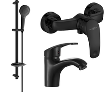 Mexen Fabia DB05 ensemble de douche, noir - 746504DB05-70