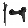 Mexen Fabia DF05 robinet de douche avec ensemble de douche, noir - 74654DF05-70
