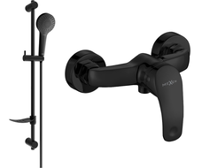 Mexen Fabia DF05 robinet de douche avec ensemble de douche, noir - 74654DF05-70