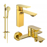 Mexen Alexa DQ40 ensemble baignoire, doré - 71203DQ40-50