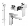 Mexen Alexa DQ40 ensemble de douche, chrome - 71204DQ40-00
