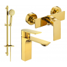 Mexen Alexa DQ40 ensemble de douche, doré - 71204DQ40-50