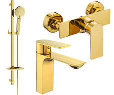 Mexen Alexa DQ40 ensemble de douche, doré - 71204DQ40-50