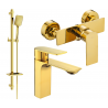 Mexen Alexa DQ62 ensemble de douche, doré - 71204DQ62-50