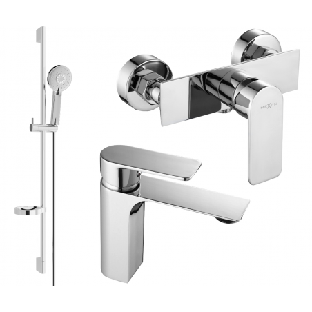 Ensemble de douche Mexen Alexa DS40, chrome - 71204DS40-00