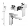 Ensemble de douche Mexen Alexa DS40, chrome - 71204DS40-00