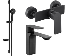 Mexen Alexa DS40 ensemble de douche, noir - 71204DS40-70