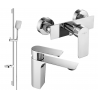Mexen Alexa DS62 ensemble de douche, chromé - 71204DS62-00