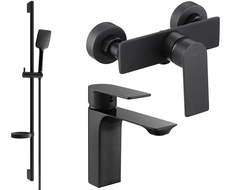 Mexen Alexa DS62 ensemble de douche, noir - 71204DS62-70