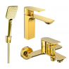 Mexen Alexa R62 ensemble bain, doré - 71203R62-50