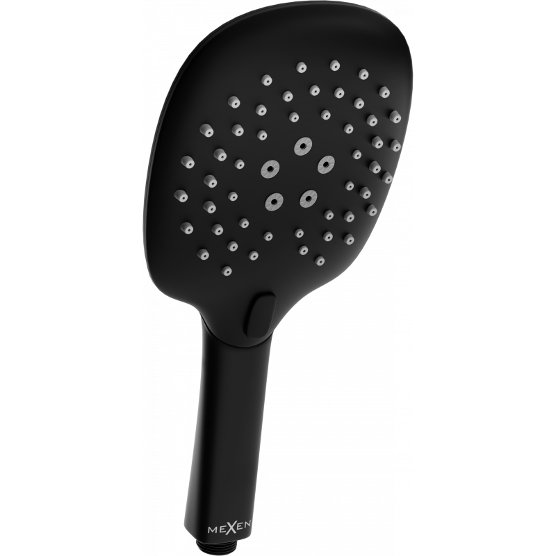 Mexen R-22 poignée de douche 3 fonctions, noire - 79522-70