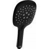 Mexen R-22 poignée de douche 3 fonctions, noire - 79522-70