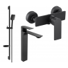 Mexen Alexa DS62 ensemble de douche, noir - 71214DS62-70