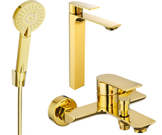 Mexen Alexa R40 ensemble baignoire, doré - 71213R40-50