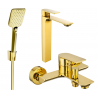Mexen Alexa R62 ensemble baignoire, doré - 71213R62-50