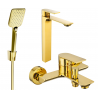 Mexen Alexa R62 ensemble de bain, doré - 71213R62-50