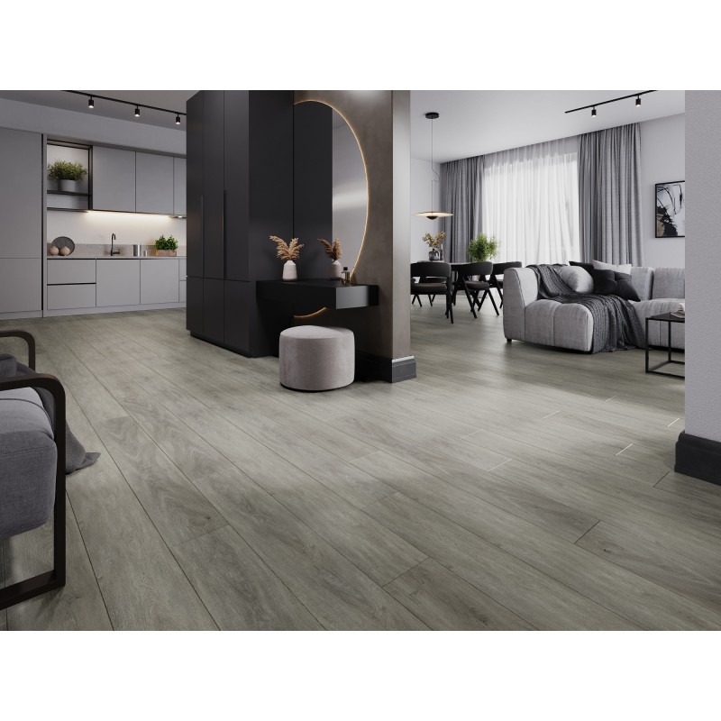Mexen Redmond panneaux en vinyle 1240 x 182 mm SPC 6,5 mm, sous-couche IXPE 1,5 mm, 4 V-Joint, Chêne
