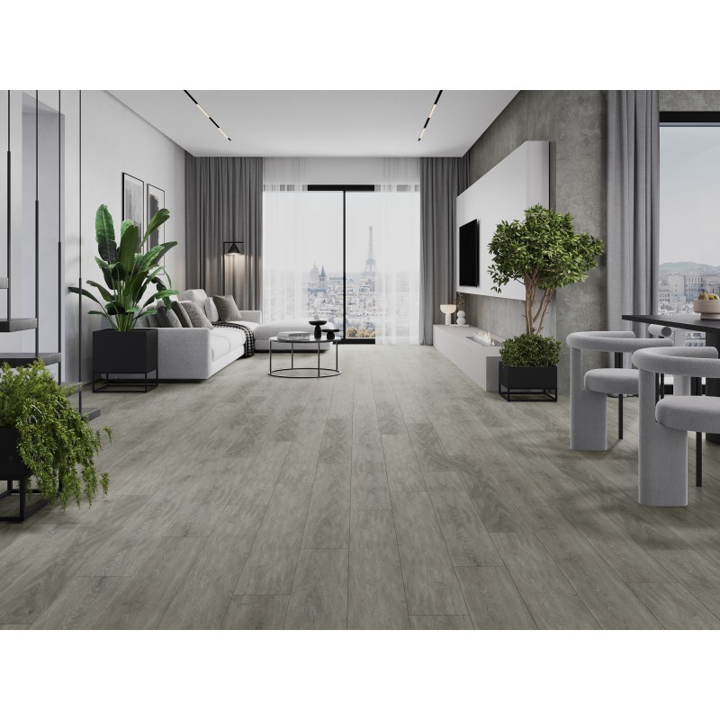 Mexen Redmond panneaux en vinyle 1240 x 182 mm SPC 6,5 mm, sous-couche IXPE 1,5 mm, 4 V-Joint, Chêne