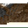 Panneaux vinyles Mexen Mount Vernon 1240 x 182 mm SPC 6,5 mm, sous-couche IXPE 1,5 mm, 4 V-Fuga, Noyer - F1029-1240-182-505-4V1?