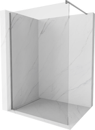 Mexen Kioto paroi de douche Walk-in 135 x 200 cm, transparent 8 mm, métal canon - 800-135-101-95-00
