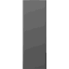 Mexen Flat VR20S radiateur à panneaux 1600 x 600 mm, connexion inférieure centrale, 1068 W, anthracite - W6VR20S-160-060-66